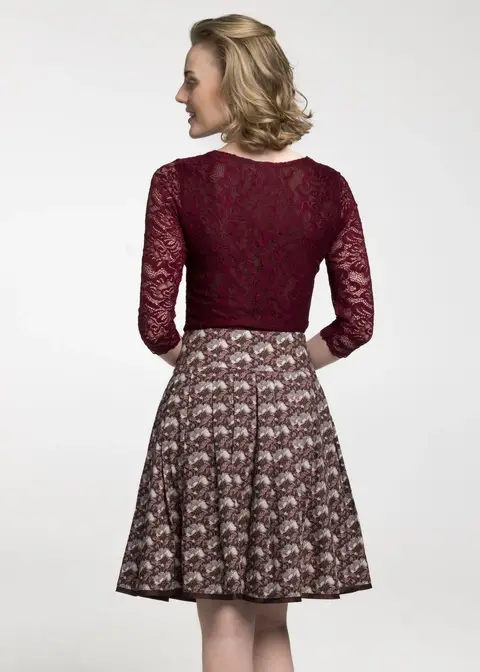 Spieth&Wensky Trachtenrock "Blanchette" 55 cmArtikelnummer SW-410090-1054-2541 Letzte 2 Tage