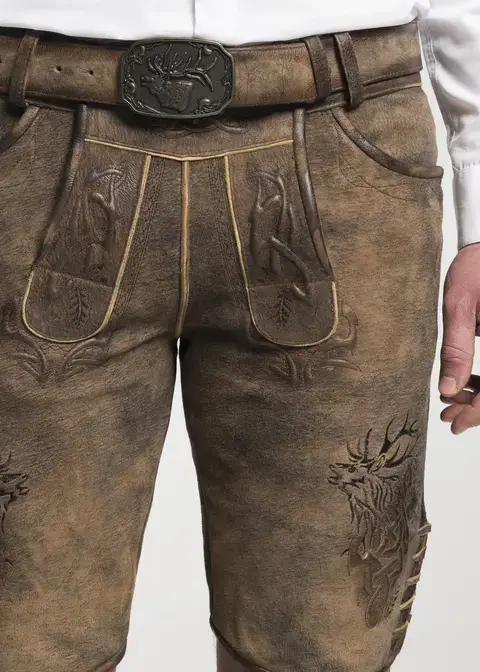 Spieth&Wensky Lederhose "Marc" 45cmArtikelnummer SW-330275-1487-6173 Letzter Tag