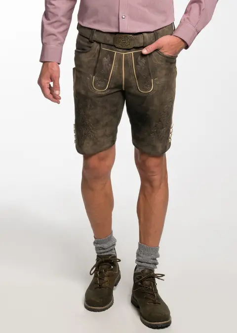 Spieth&Wensky Lederhose "FCB - Elzach"Artikelnummer SW-431100-1487-6604 Bis zu 50% Rabatt