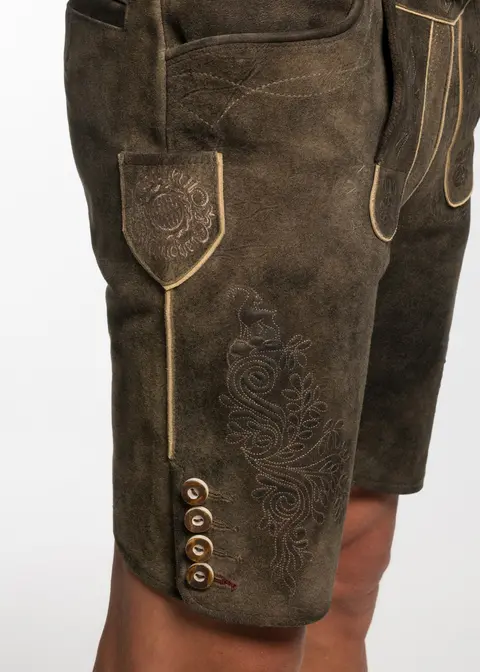 Spieth&Wensky Lederhose "FCB - Elzach"Artikelnummer SW-431100-1487-6604 Bis zu 50% Rabatt