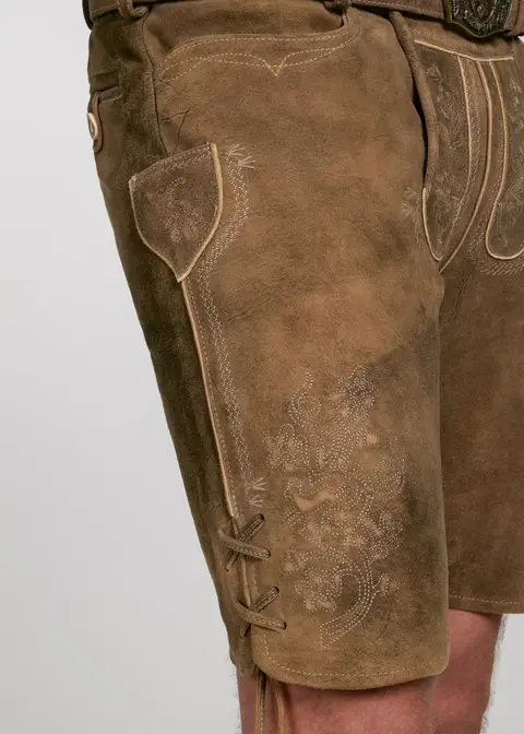 Spieth&Wensky Lederhose "Mayen" 45cmArtikelnummer SW-330845-0648-5536 Nur noch ein Tag übrig