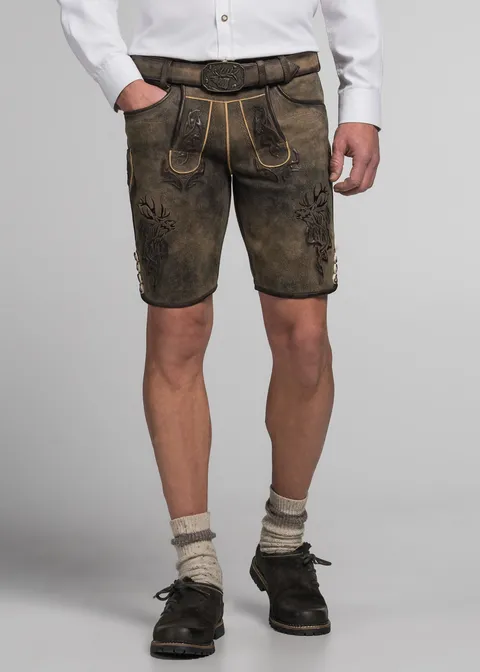 Spieth&Wensky Lederhose "Wayen"Artikelnummer SW-390880-1600-6481 Super Rabatt