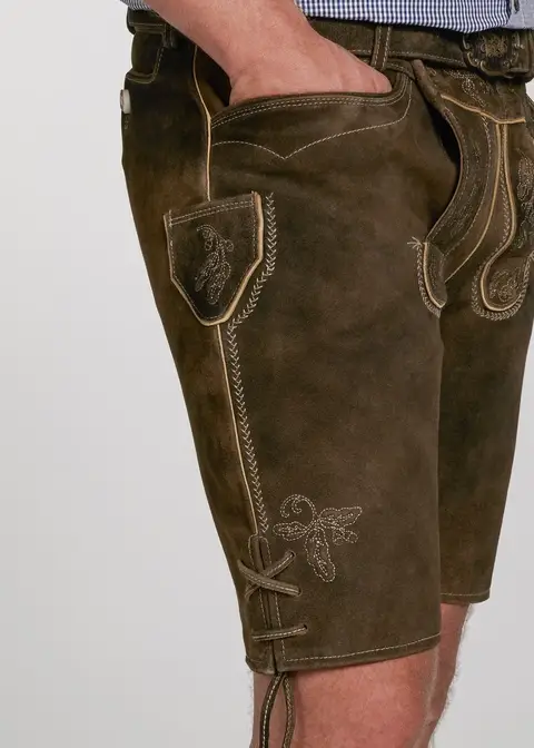 Spieth&Wensky Lederhose "Veit" 45cmArtikelnummer SW-261302-0648-4586 50% Rabatt mit kostenlosem Versand