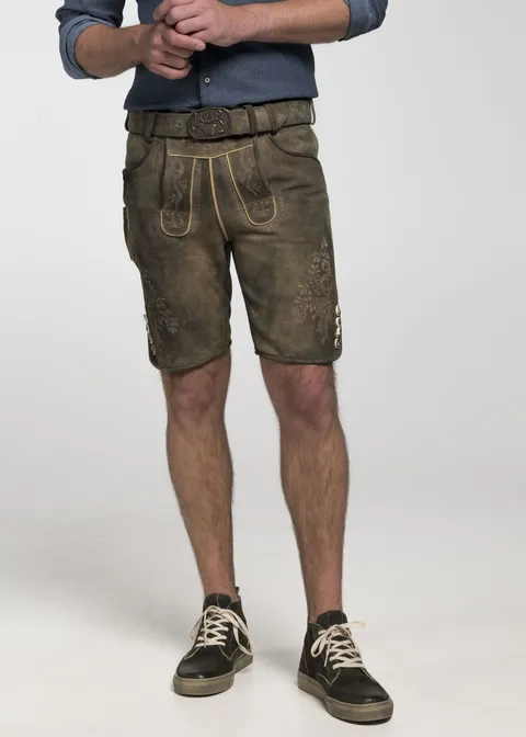 Spieth&Wensky Lederhose "Adrian" 45 cmArtikelnummer SW-400240-1608-6485 Clearance-Verkauf
