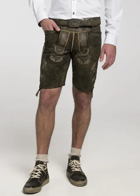 Spieth&Wensky Lederhose "Weikhard" 43 cmArtikelnummer SW-390890-1479-6482 Kostenloser Versand international