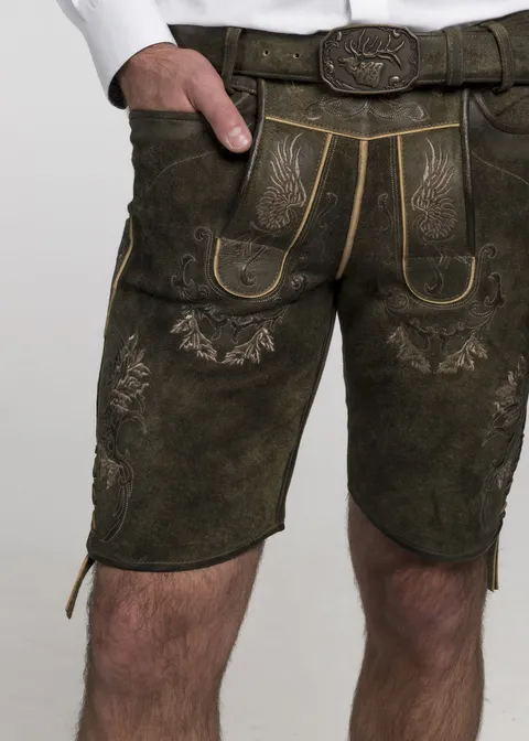 Spieth&Wensky Lederhose "Weikhard" 43 cmArtikelnummer SW-390890-1479-6482 Kostenloser Versand international