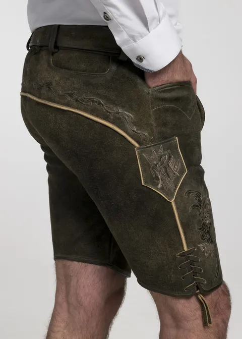 Spieth&Wensky Lederhose "Weikhard" 43 cmArtikelnummer SW-390890-1479-6482 Kostenloser Versand international