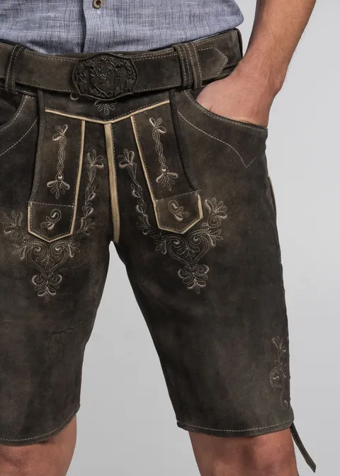 Spieth&Wensky Lederhose "Friedrich" 45cmArtikelnummer SW-291915-0250-5346 Begrenzt auf 3 Tage