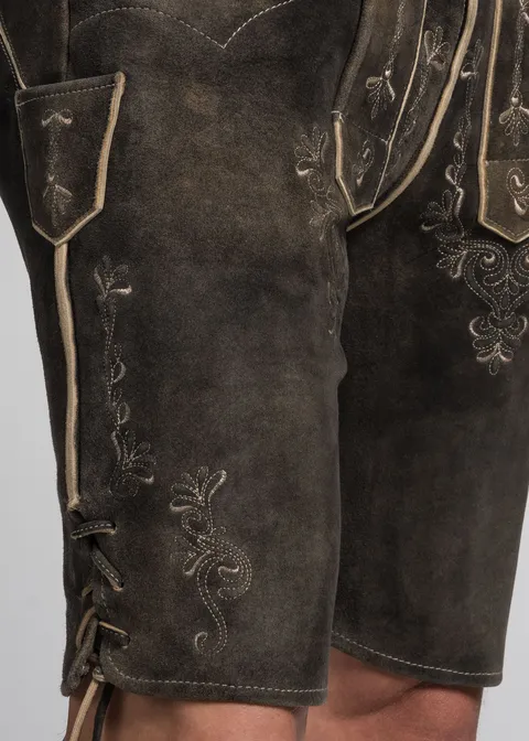Spieth&Wensky Lederhose "Friedrich" 45cmArtikelnummer SW-291915-0250-5346 Begrenzt auf 3 Tage