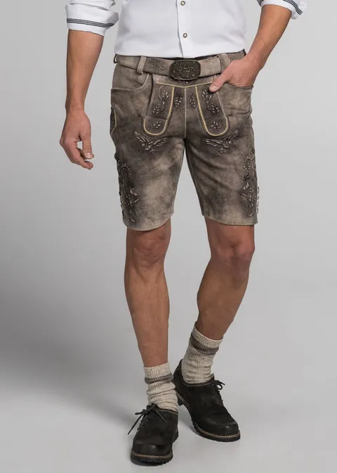 Spieth&Wensky Lederhose "Asmus" 45cmArtikelnummer SW-400420-1483-6494 50% Rabatt für begrenzte Zeit