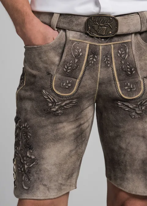 Spieth&Wensky Lederhose "Asmus" 45cmArtikelnummer SW-400420-1483-6494 50% Rabatt für begrenzte Zeit