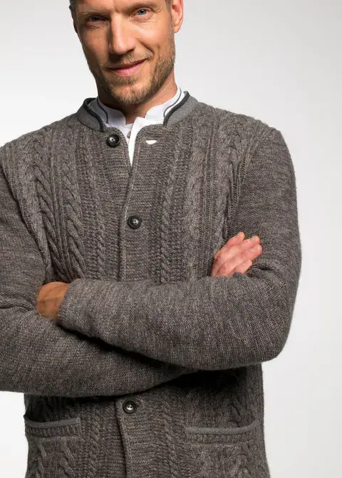 Spieth&Wensky Strickjacke "Esteban"Artikelnummer SW-430840-1342-5077 Kostenloser Versand