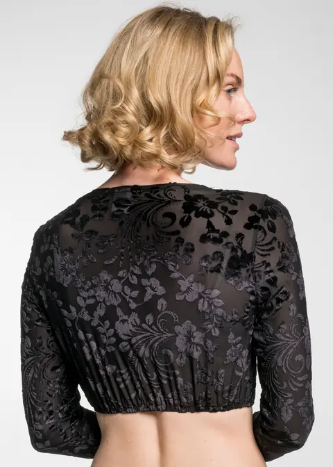 Spieth&Wensky Dirndlbluse "Elfenblume"Artikelnummer SW-431680-1189-2001 Lagerräumung