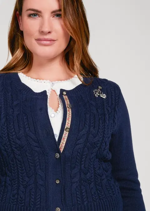 Spieth&Wensky Strickjacke "Seerose"Artikelnummer SW-370510-1514-4855 Online