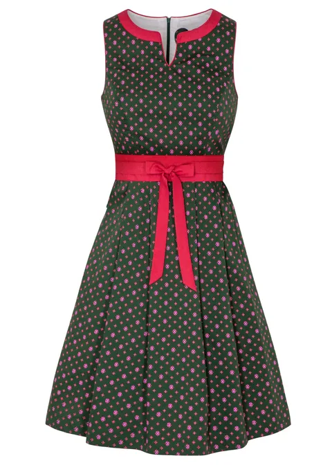 Spieth&Wensky Dirndl "Aurelia" 60cmArtikelnummer SW-401030-1598-4448 Begrenztes Angebot