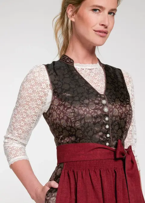 Spieth&Wensky Dirndl "Werny" 60cmArtikelnummer SW-390404-1504-2139 Exklusivangebot