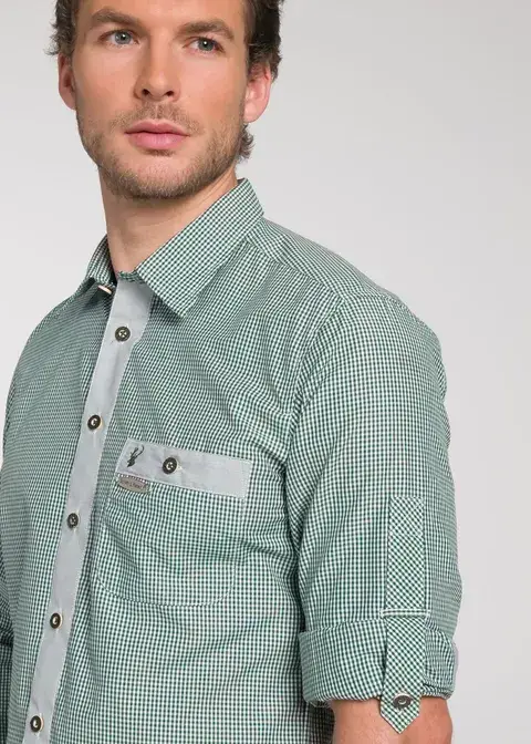 Spieth&Wensky Trachtenhemd "Dorf"Artikelnummer 261810-0948-2019 Clearance-Verkauf