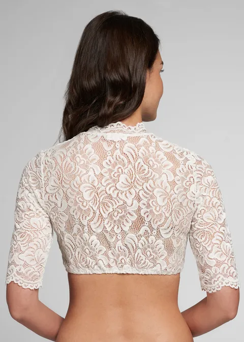 Spieth&Wensky Dirndlbluse "Amerika"Artikelnummer SW-401380-1189-4506 zollfrei