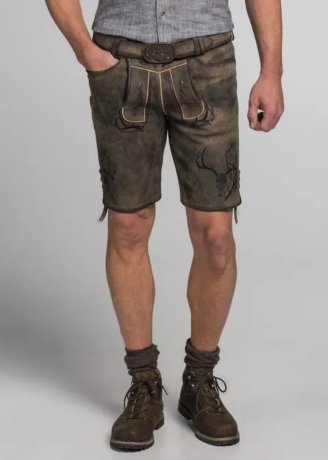 Spieth&Wensky Lederhose "Astral" 43cmArtikelnummer SW-400770-1600-6481 50% Rabatt für begrenzte Zeit