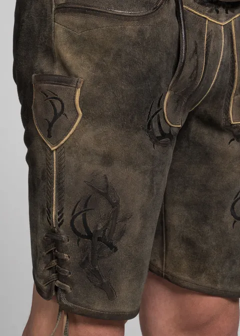 Spieth&Wensky Lederhose "Astral" 43cmArtikelnummer SW-400770-1600-6481 50% Rabatt für begrenzte Zeit