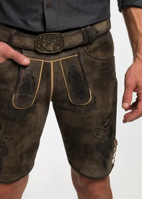 Spieth&Wensky Lederhose "Wayen"Artikelnummer SW-390880-1600-6600 Rabatte dieses Monats