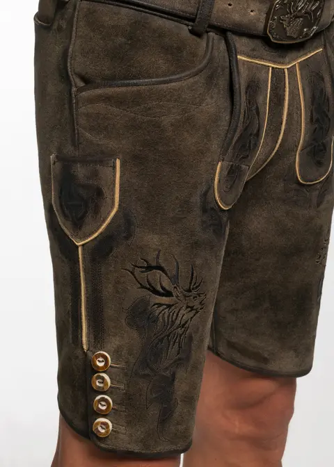 Spieth&Wensky Lederhose "Wayen"Artikelnummer SW-390880-1600-6600 Rabatte dieses Monats