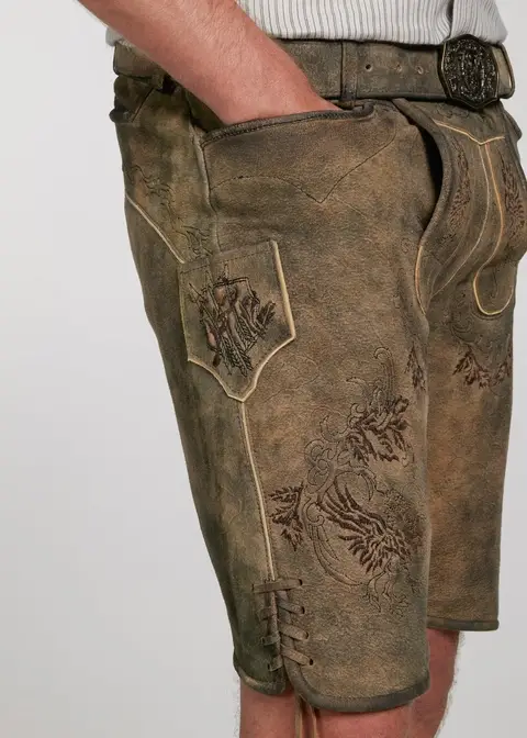 Spieth&Wensky Lederhose "Neno" 45cmArtikelnummer SW-320945-1487-6161 Outlet