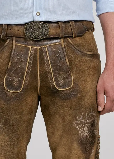 Spieth&Wensky Lederhose "Marc" 45cmArtikelnummer SW-330275-1487-6131 Auslauf