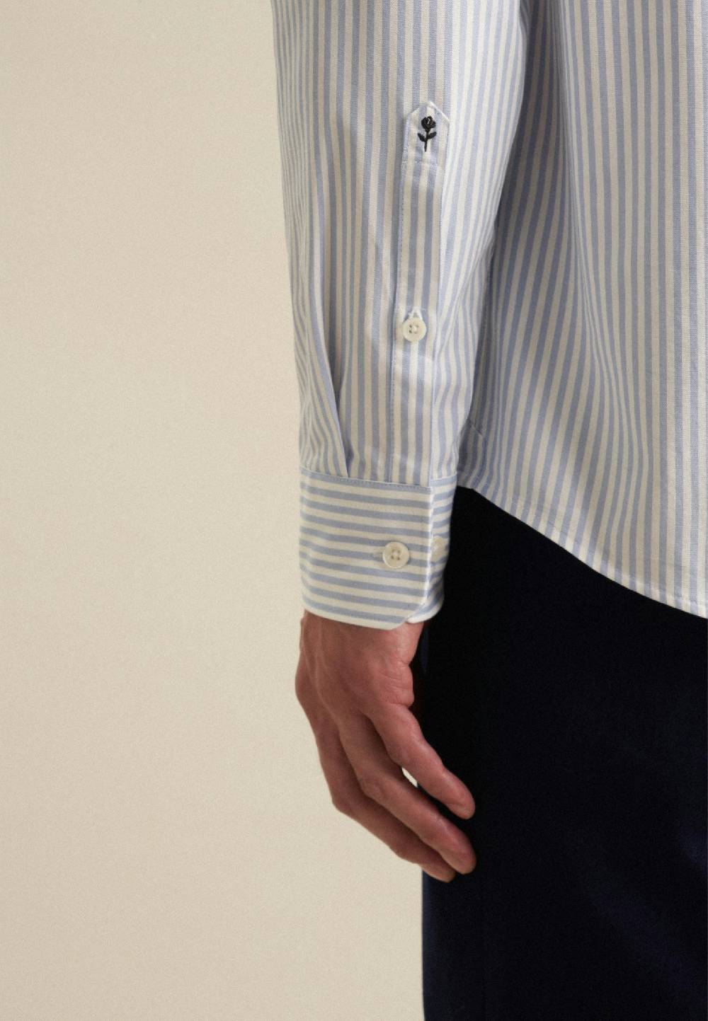 Studio Seidensticker Twill Casual Hemd in Regular mit Button-Down-Kragen Exklusivangebot