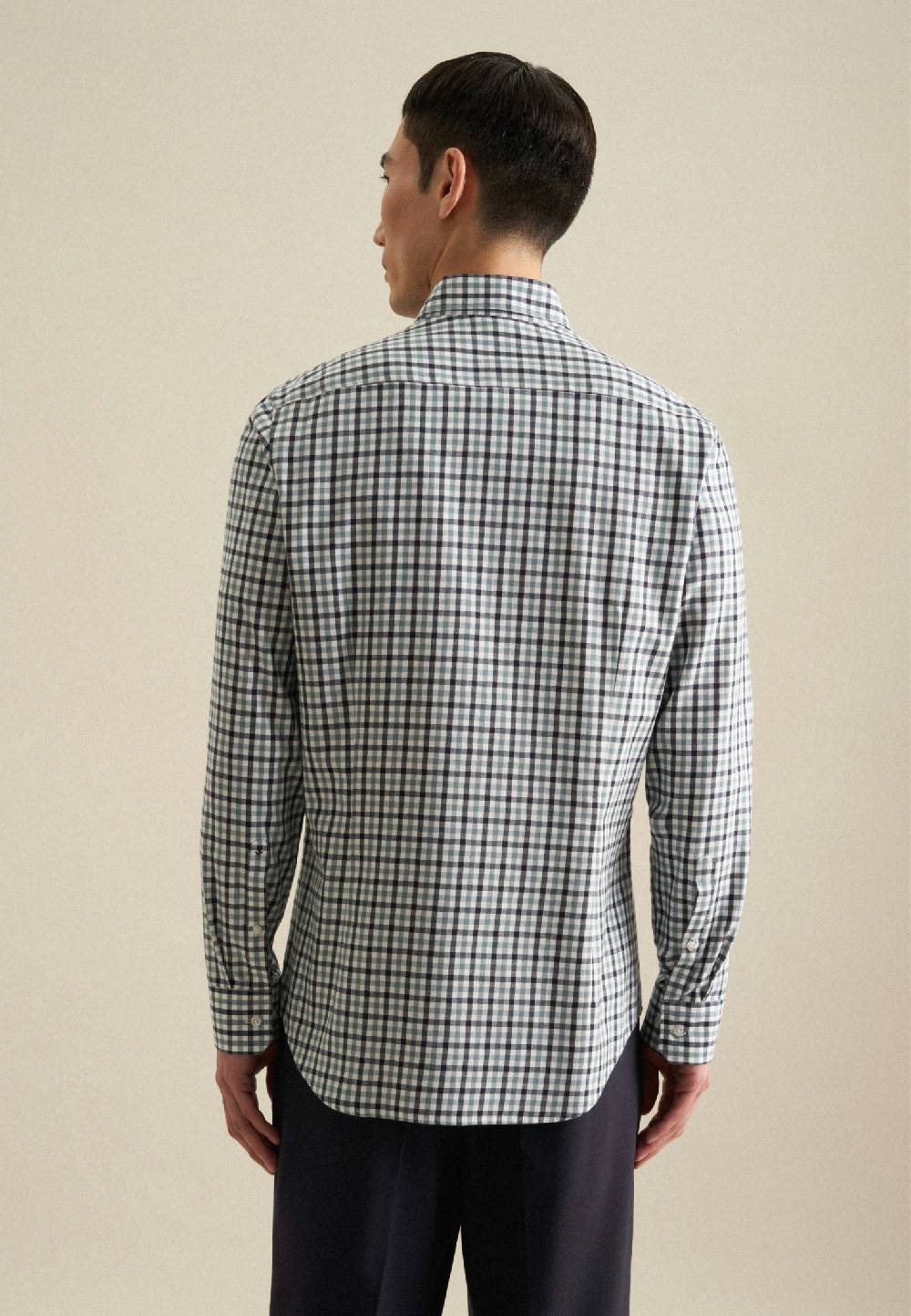 Studio Seidensticker Flanell Flanellhemd in Shaped mit Button-Down-Kragen Saisonschlussverkauf