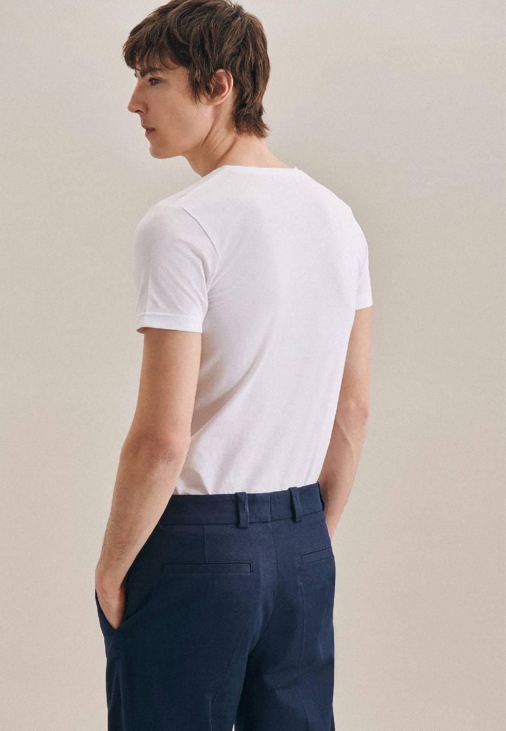 Studio Seidensticker V-Neck T-Shirt Slim fit Neueste Mode
