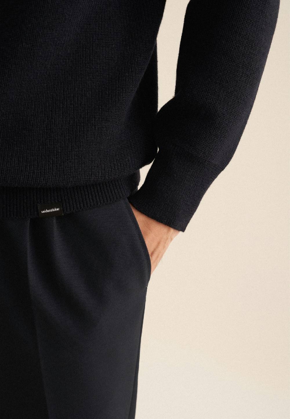 Studio Seidensticker Rundhals Pullover Regular Zeitlich begrenztes Angebot