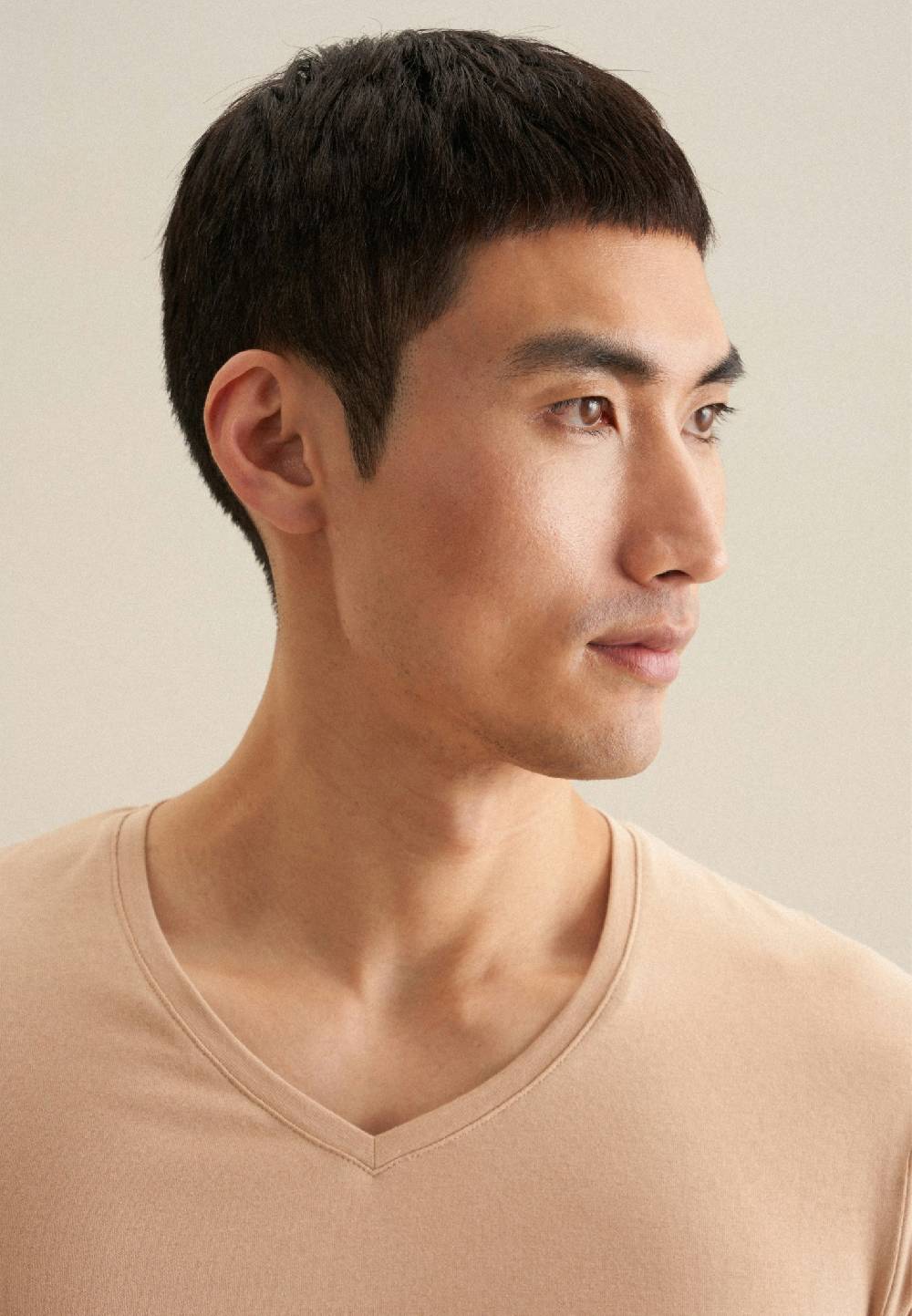 Studio Seidensticker V-Neck T-Shirt Slim fit Tägliche Deals