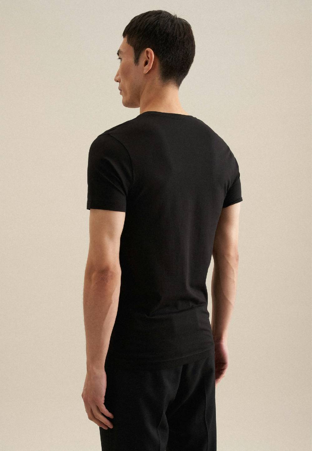Studio Seidensticker V-Neck T-Shirt Slim fit Letzter Tag