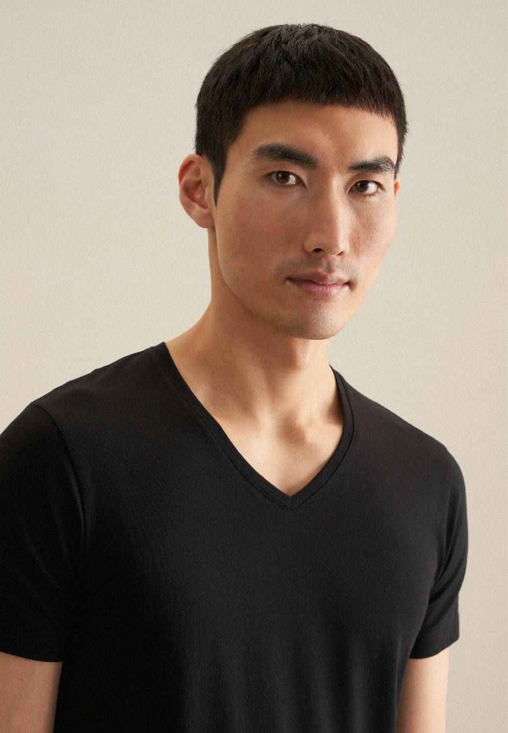 Studio Seidensticker V-Neck T-Shirt Slim fit Letzter Tag
