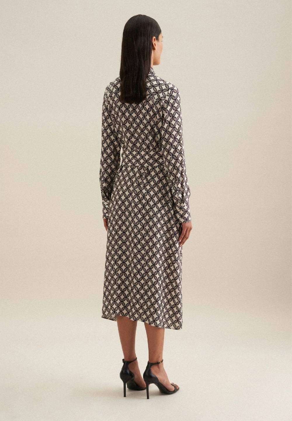 Studio Seidensticker Krepp Midi Kleid Online Shopping