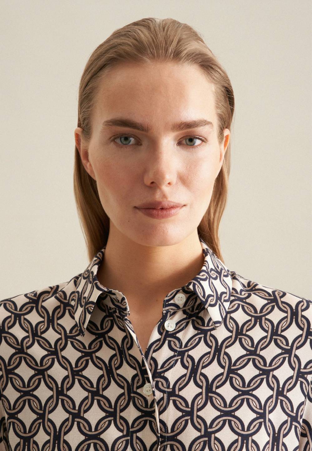 Studio Seidensticker Krepp Hemdbluse Preisnachlass
