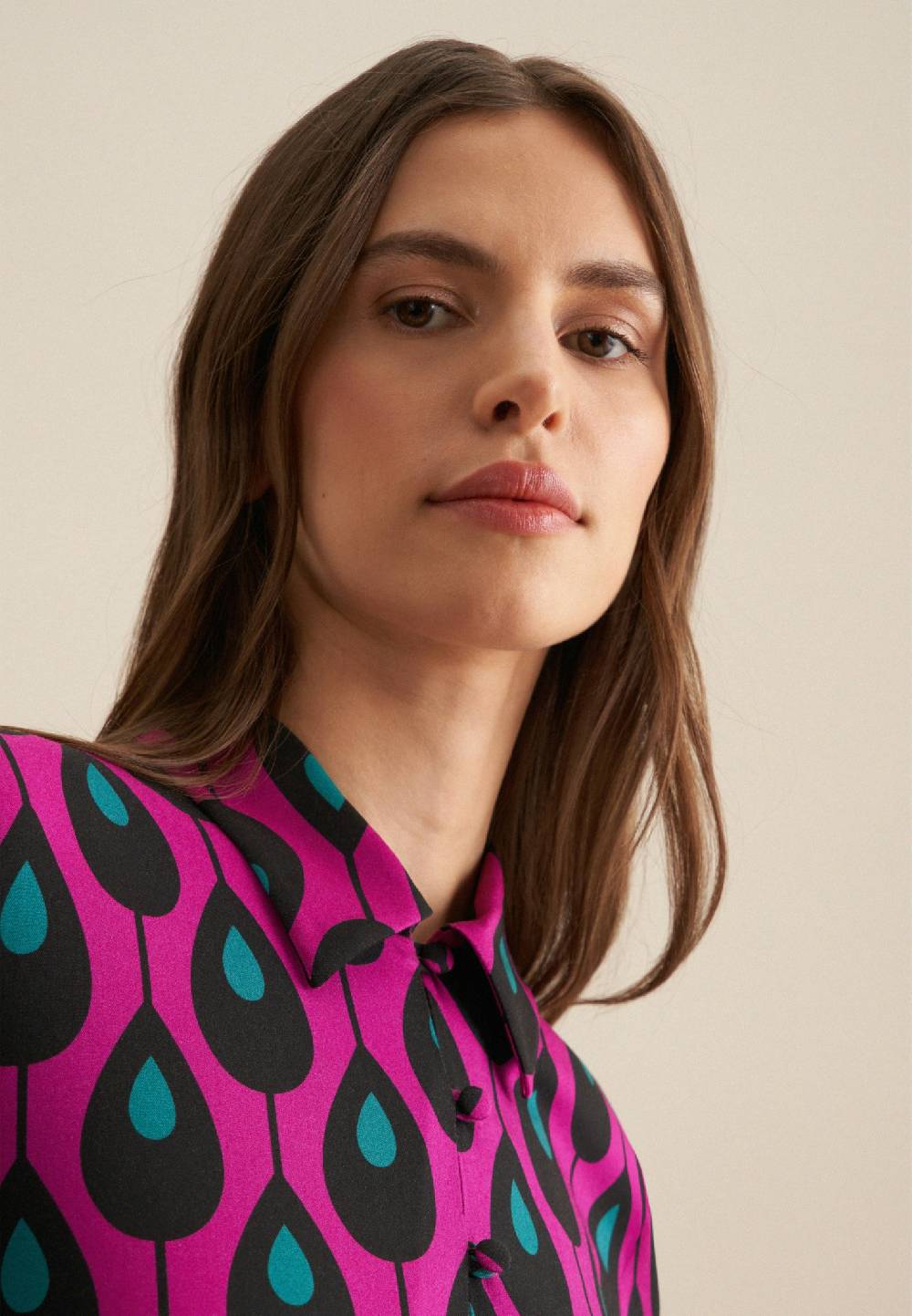Studio Seidensticker Twill Midi Kleid Top Angebot