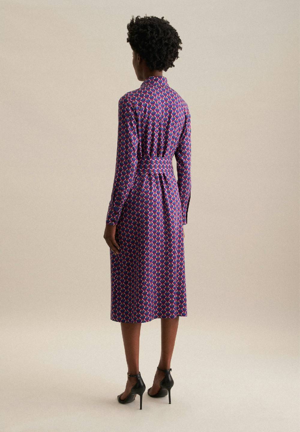 Studio Seidensticker Twill Midi Kleid Flash Sale