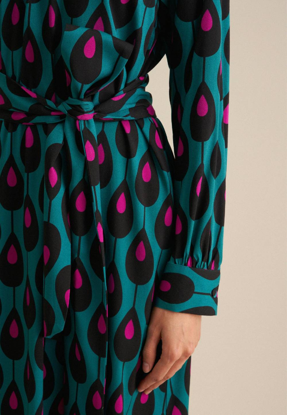 Studio Seidensticker Twill Midi Kleid Cyber Monday