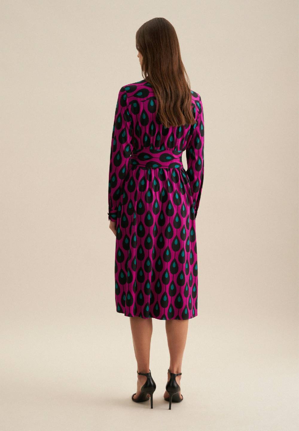 Studio Seidensticker Twill Midi Kleid Osterangebot
