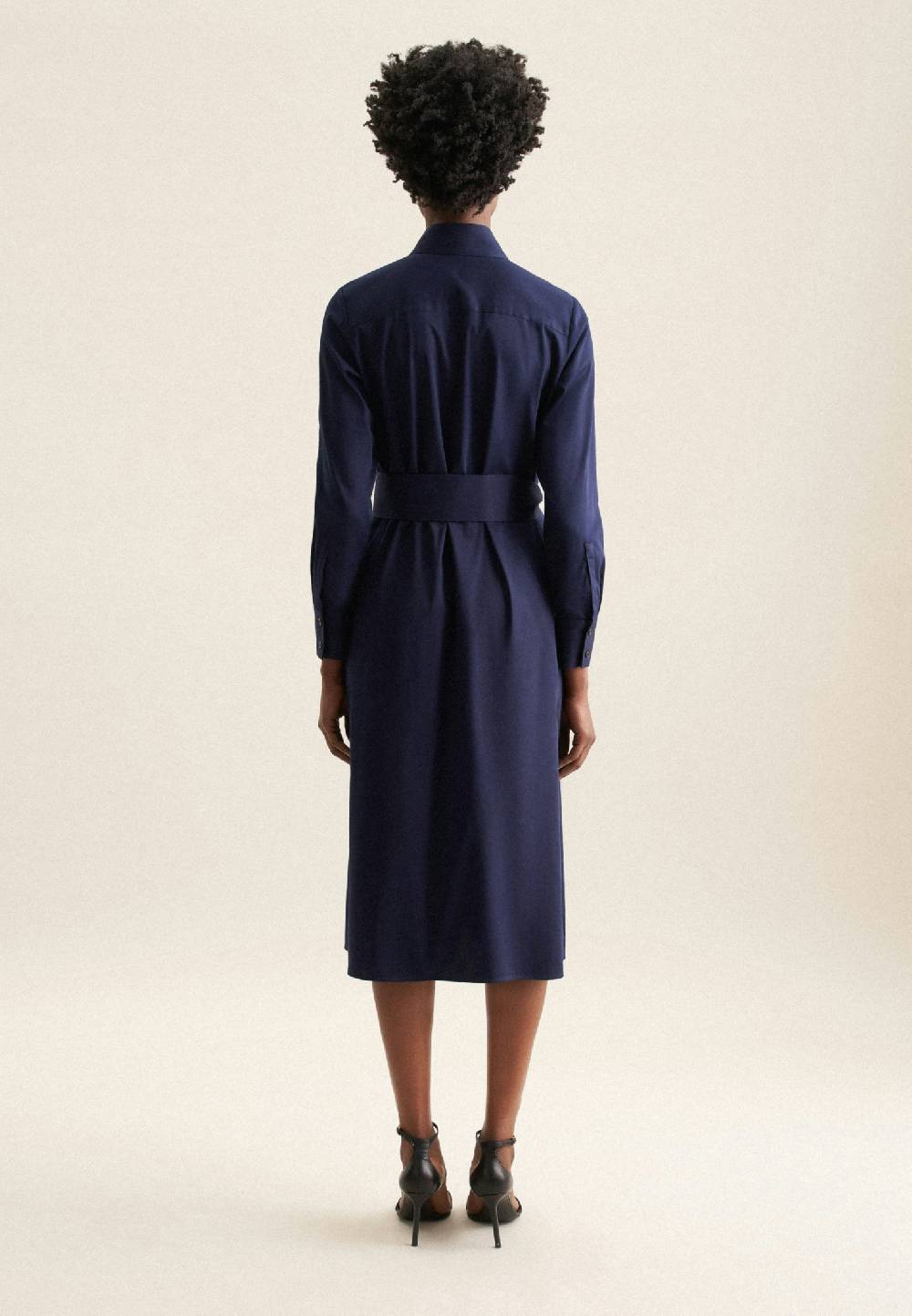 Studio Seidensticker Satin Midi Kleid Jubiläumsangebot
