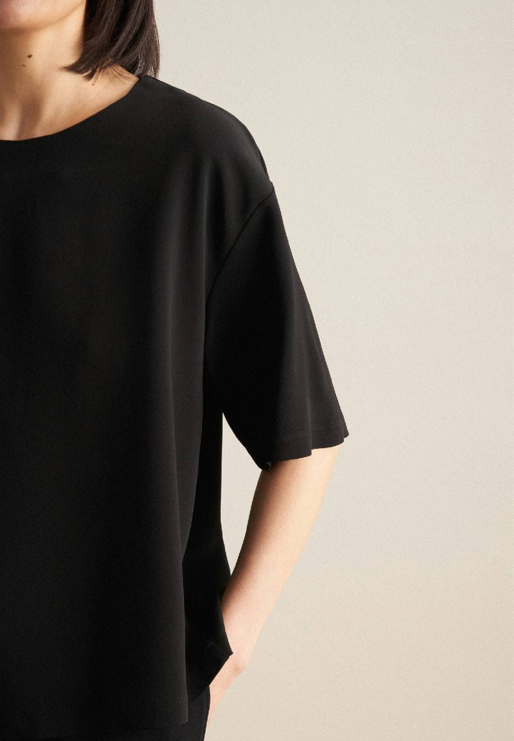 Studio Seidensticker Kurzarm Krepp Shirt Bestseller