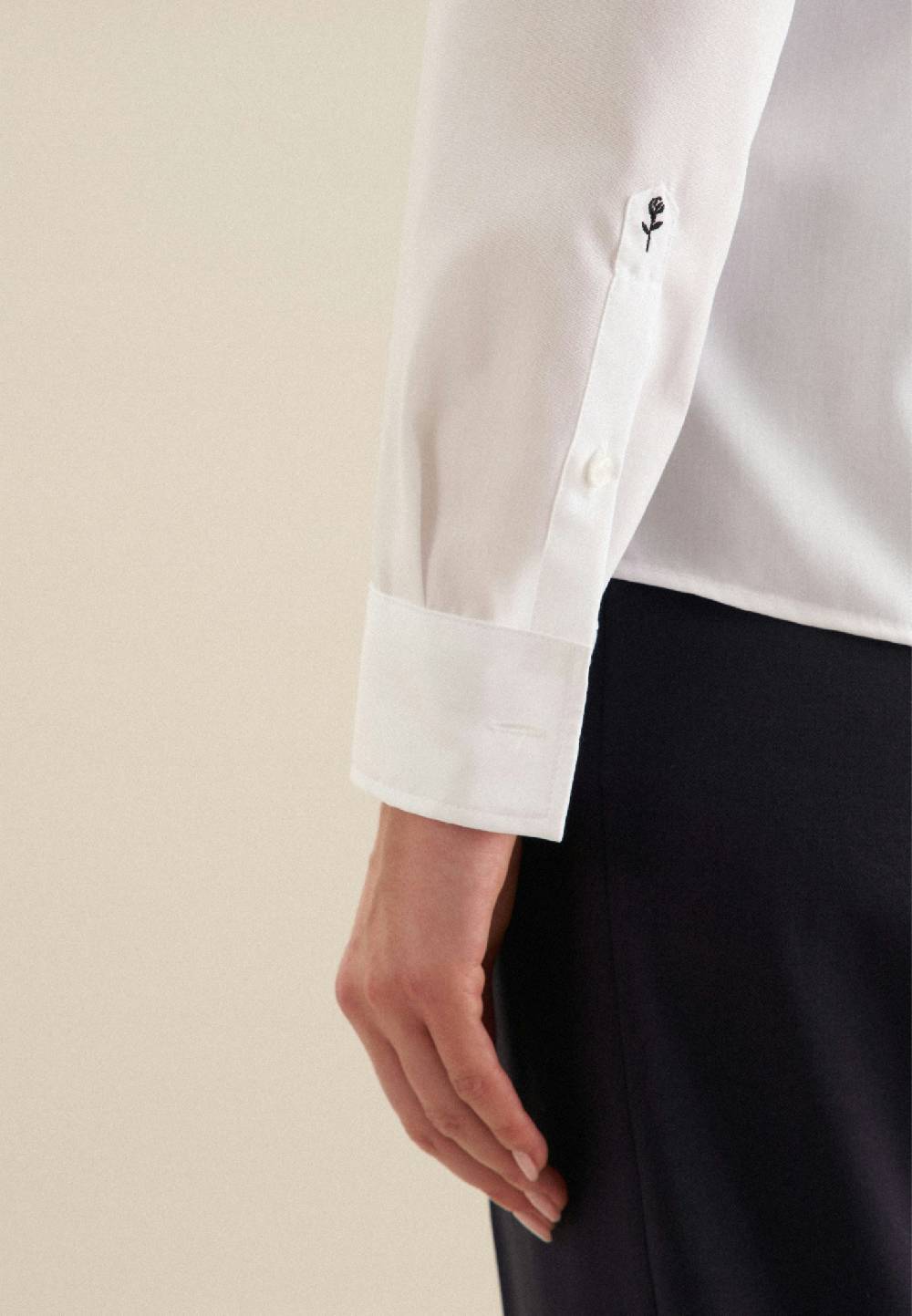 Studio Seidensticker Bügelfreie Fil a fil Hemdbluse Bis zu 55% Rabatt