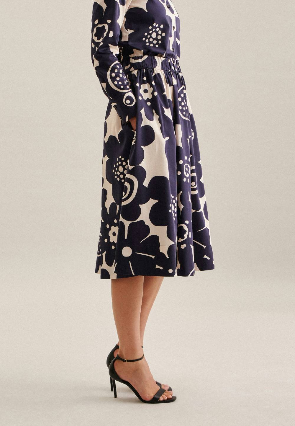 Studio Seidensticker Satin Midi Rock Outlet