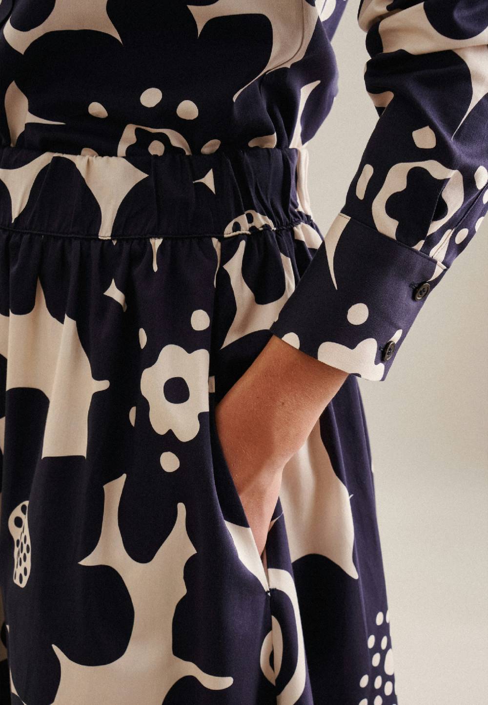 Studio Seidensticker Satin Midi Rock Outlet