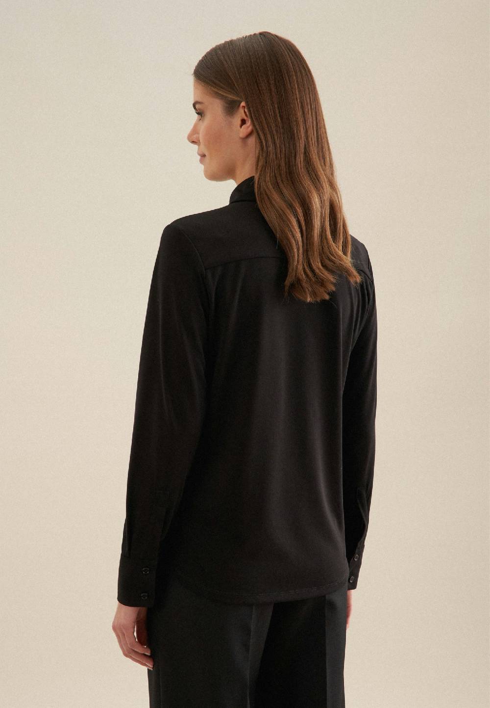 Studio Seidensticker Jersey Hemdbluse Versandkostenfrei