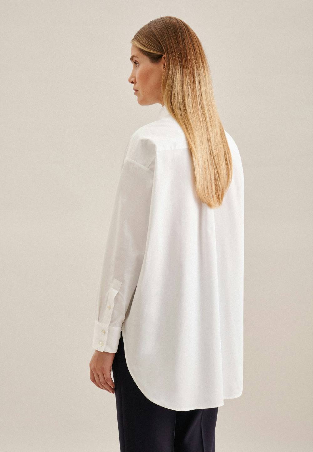 Studio Seidensticker Twill Longbluse Begrenztes Angebot