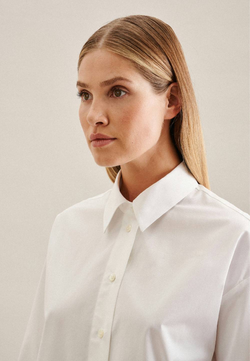 Studio Seidensticker Twill Longbluse Begrenztes Angebot