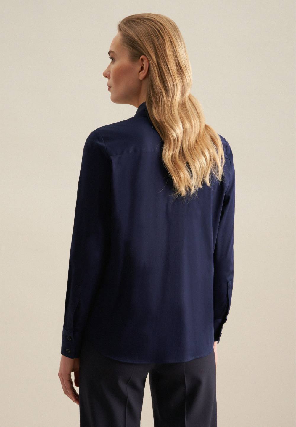 Studio Seidensticker Satin Hemdbluse Online Shopping
